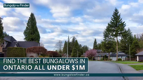 Best Bungalows for Sale in Ontario Under $1M